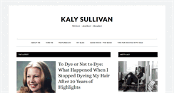 Desktop Screenshot of kalysullivan.com
