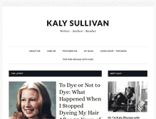 Tablet Screenshot of kalysullivan.com